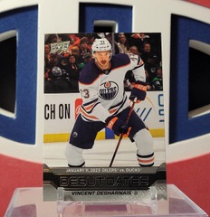 Vincent Desharnais 2023-24 - Debut Dates Upper Deck Serie 1